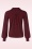 King Louie - Carina Light blouse in cabernet rood 4