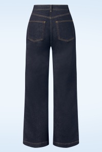 King Louie - Paige Walker denim broek in indigoblauw 4