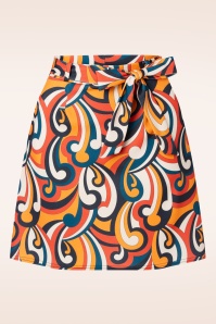 Vintage Chic for Topvintage - Jessy a-lijn rok in multi 2