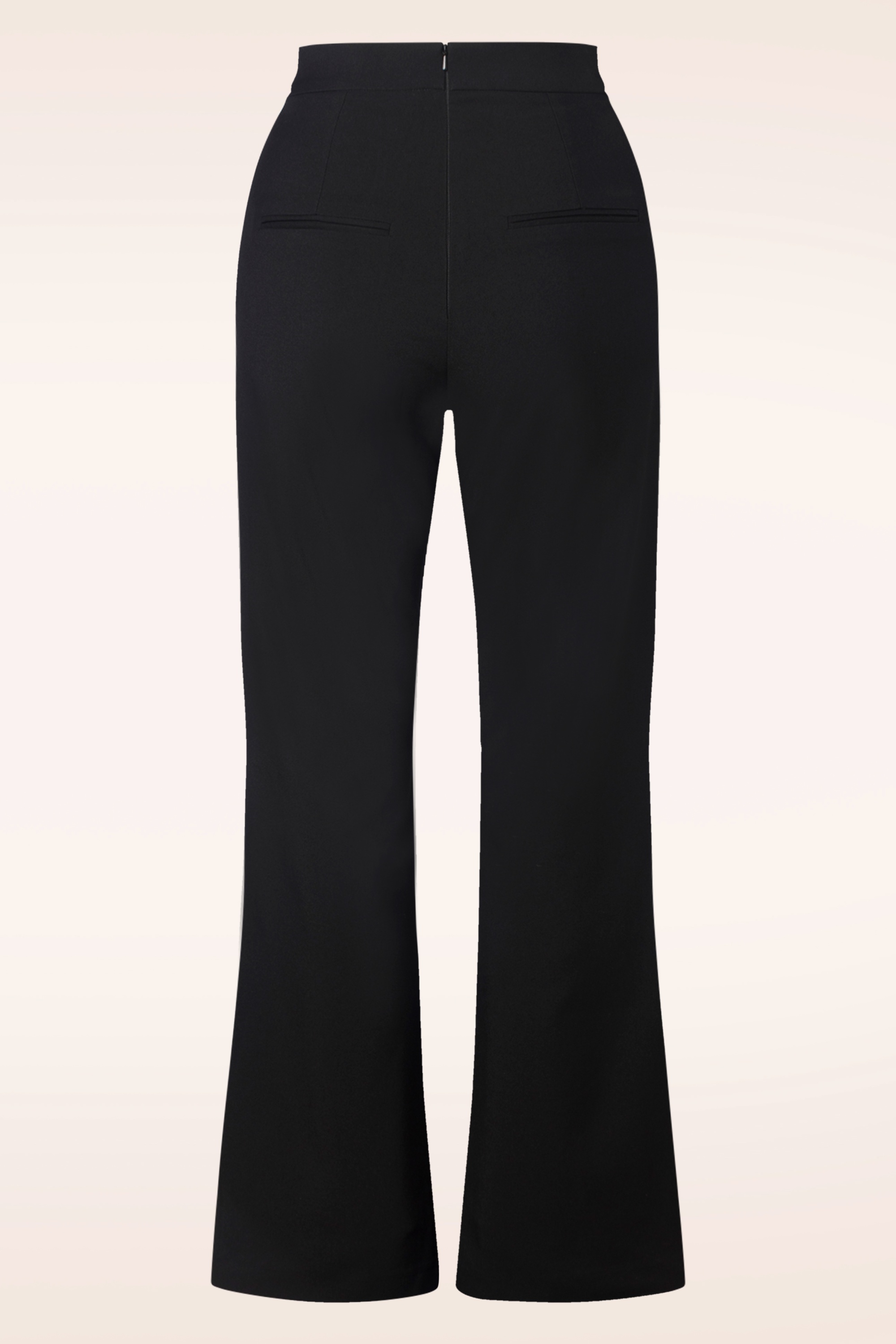 Vintage Diva  - Florence pantalon in zwart 4