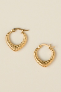 Day&Eve by Go Dutch Label - Aladdin Hoop oorbellen in goud