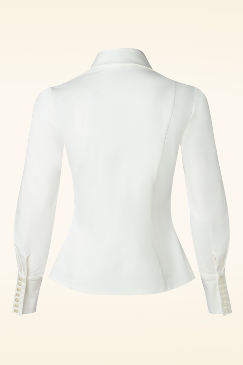 Femkit - Agnes blouse in crème  2