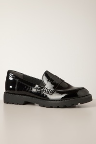 Tamaris - Marcie Loafers in lak zwart 3