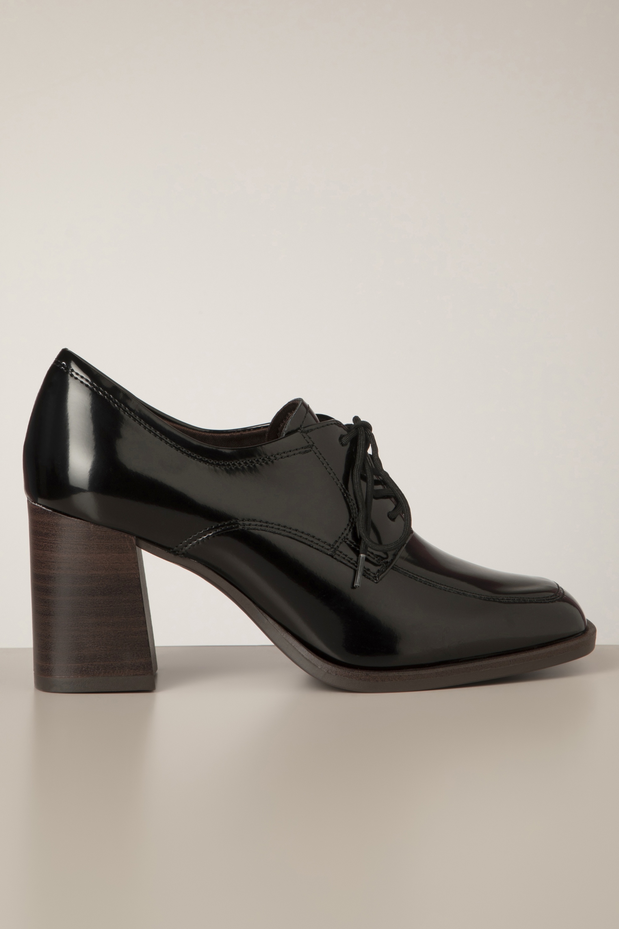 Tamaris - Lesly Shoe Booties in lak zwart