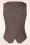 Glamour Bunny Business Babe - Dianne checkerd gilet in multi 4