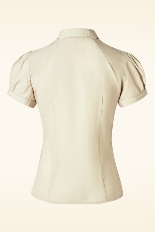 Rock N Romance - Margot blouse in stone 2