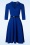 Vintage Chic for Topvintage - Elena swingjurk in marineblauw