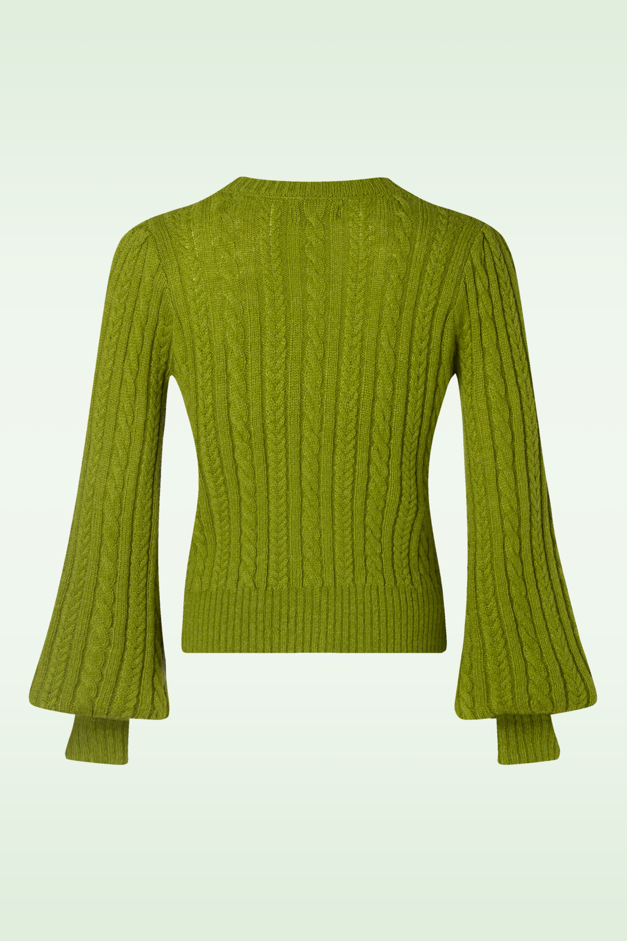 King Louie - Farfalle cardigan in guacamole 4