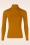 King Louie - Rollneck Uni Rib top in Maple oranje 3