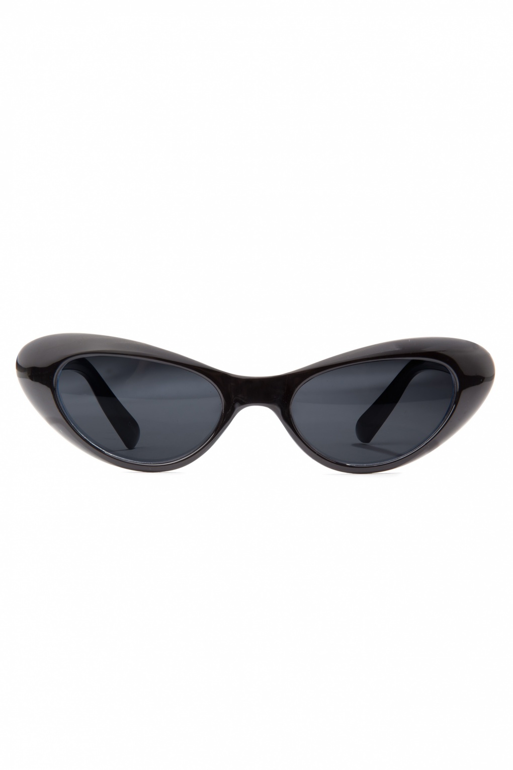 50s Miss Katka Retro Cat Eye Sunglasses Black 