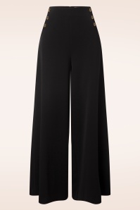 King Louie - Pia Broadway pantalon in zwart 3