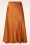 King Louie - Bibi Satin Star midi rok in esdoorn oranje 2