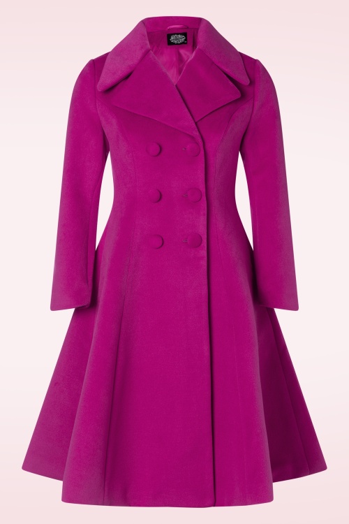 Bright pink coat online