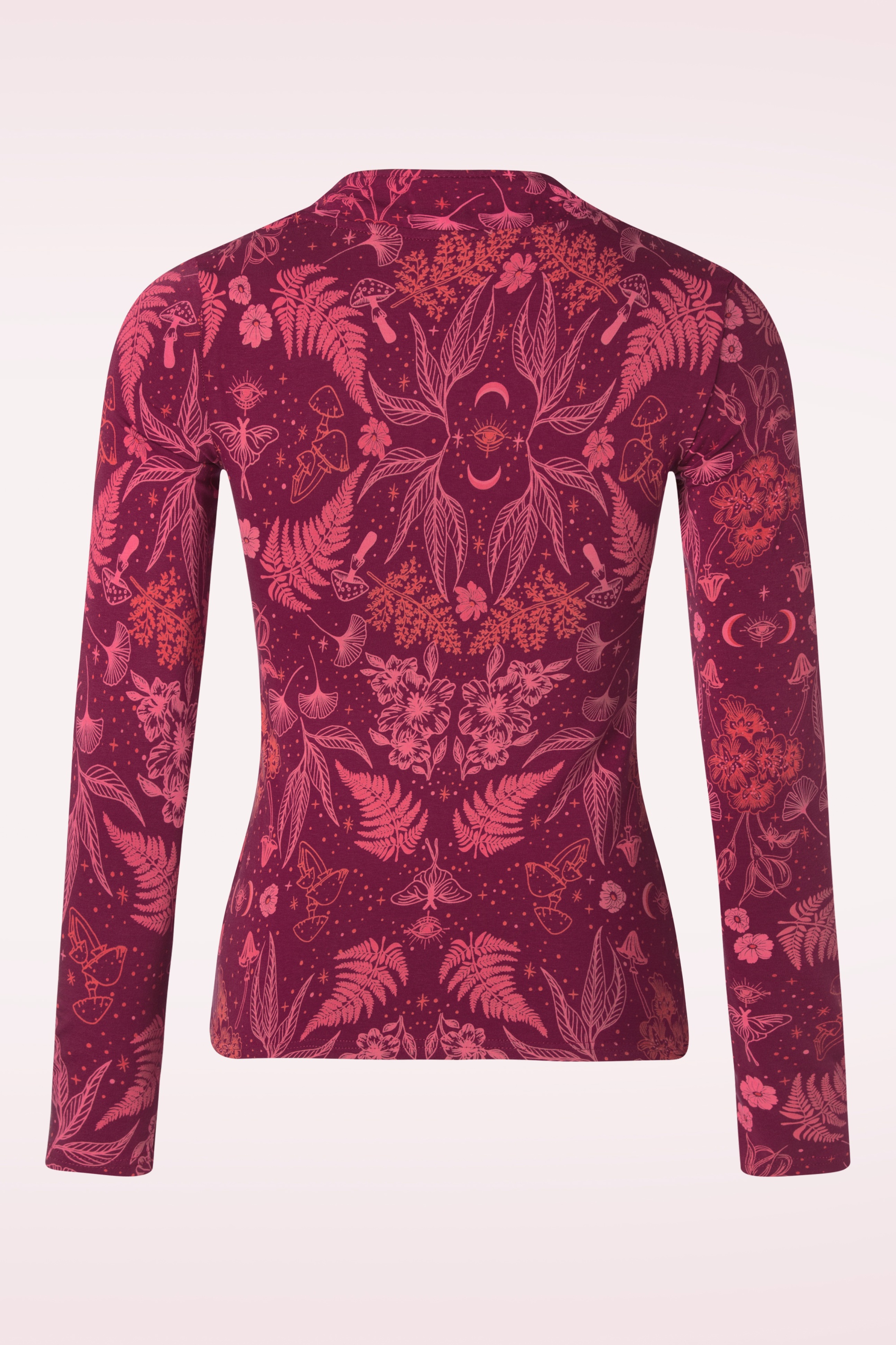 Blutsgeschwister - Miraculous Power top in botanical fairytale rood 3