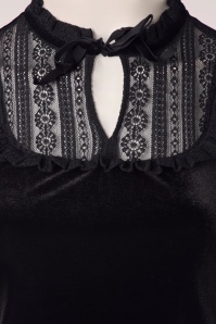 Bunny - Mourning Velvet top in zwart 3