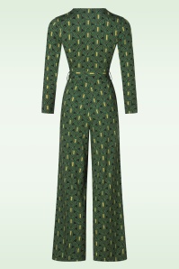 LaLamour - Diana Archerss jumpsuit in groen 2