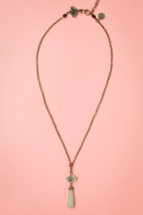 Lovely - Avent ketting in blauw 2