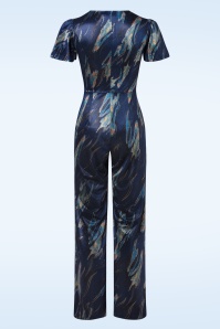 Traffic People - Corrie jumpsuit in blauw 3