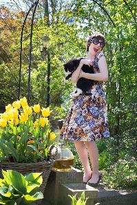 Retrolicious - 50s Purrfect Cute Kitty Cat Dress 4
