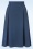 Vixen - Dina Button Waist rok in blauw 2