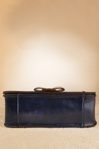 Banned Retro - Antieke Messenger Bag in blauw 6