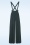 Vixen - Wide leg suspender pantalon in wijnrood