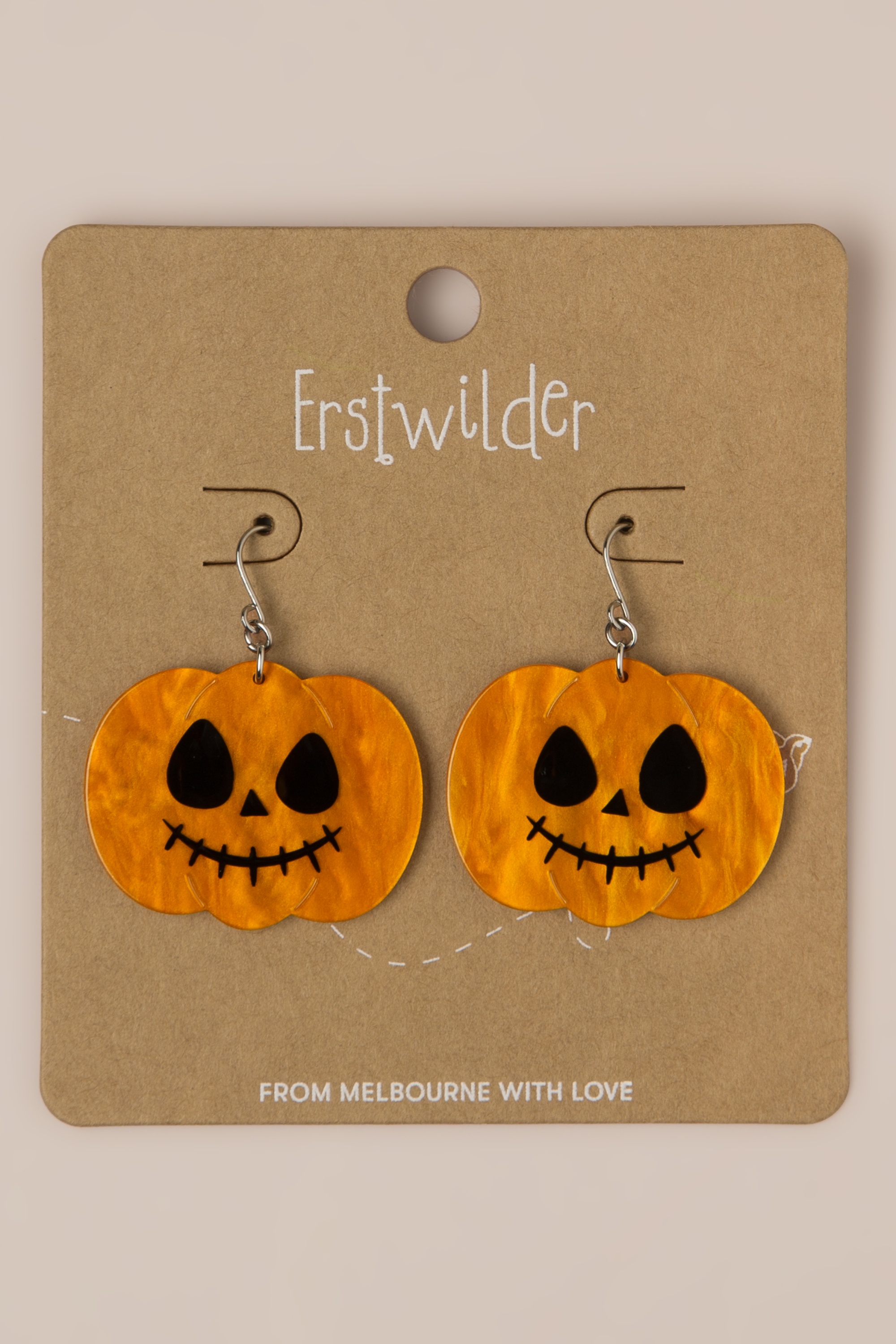 Erstwilder - Jack O Lantern oorbellen