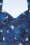 Topvintage Boutique Collection - Exclusief TopVintage ~ Eliane Wonderland Swing jurk in blauw 3