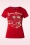 Queen Kerosin - Sweet and Speed T-shirt in rood