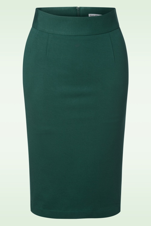 Green pencil skirt 4xl best sale