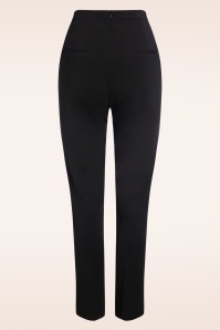 Glamour Bunny Business Babe - Lena Lynn travel trousers in zwart 5