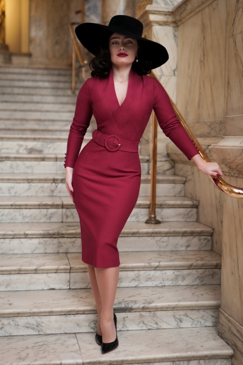 Pencil dress rockabilly hotsell