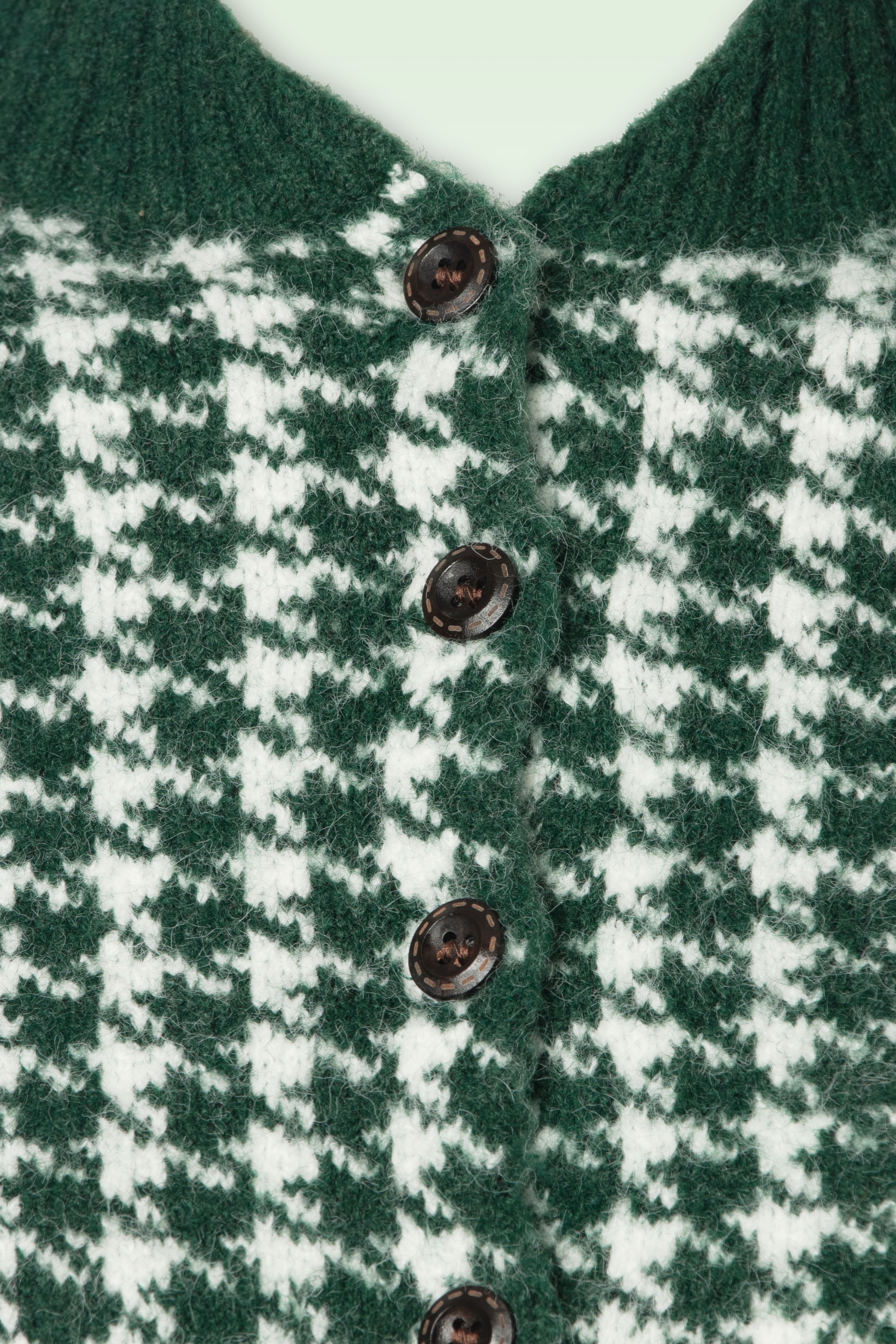 Banned Retro - Hattie cardigan in groen 2