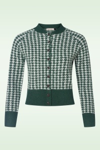 Banned Retro - Hattie cardigan in groen