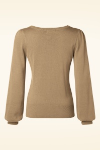 Banned Retro - Una jumper in biscuit 4