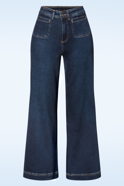 Surkana - Ryann jeans broek in zwart