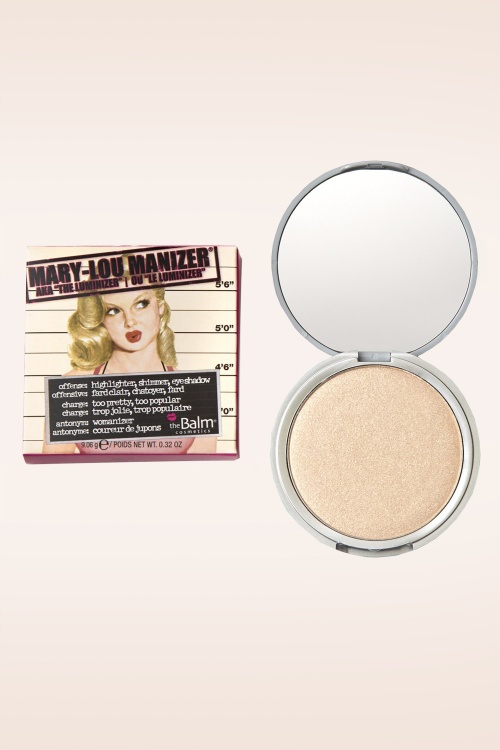 The Balm - Mary-Lou Manizer highlighter en shadow in champagne