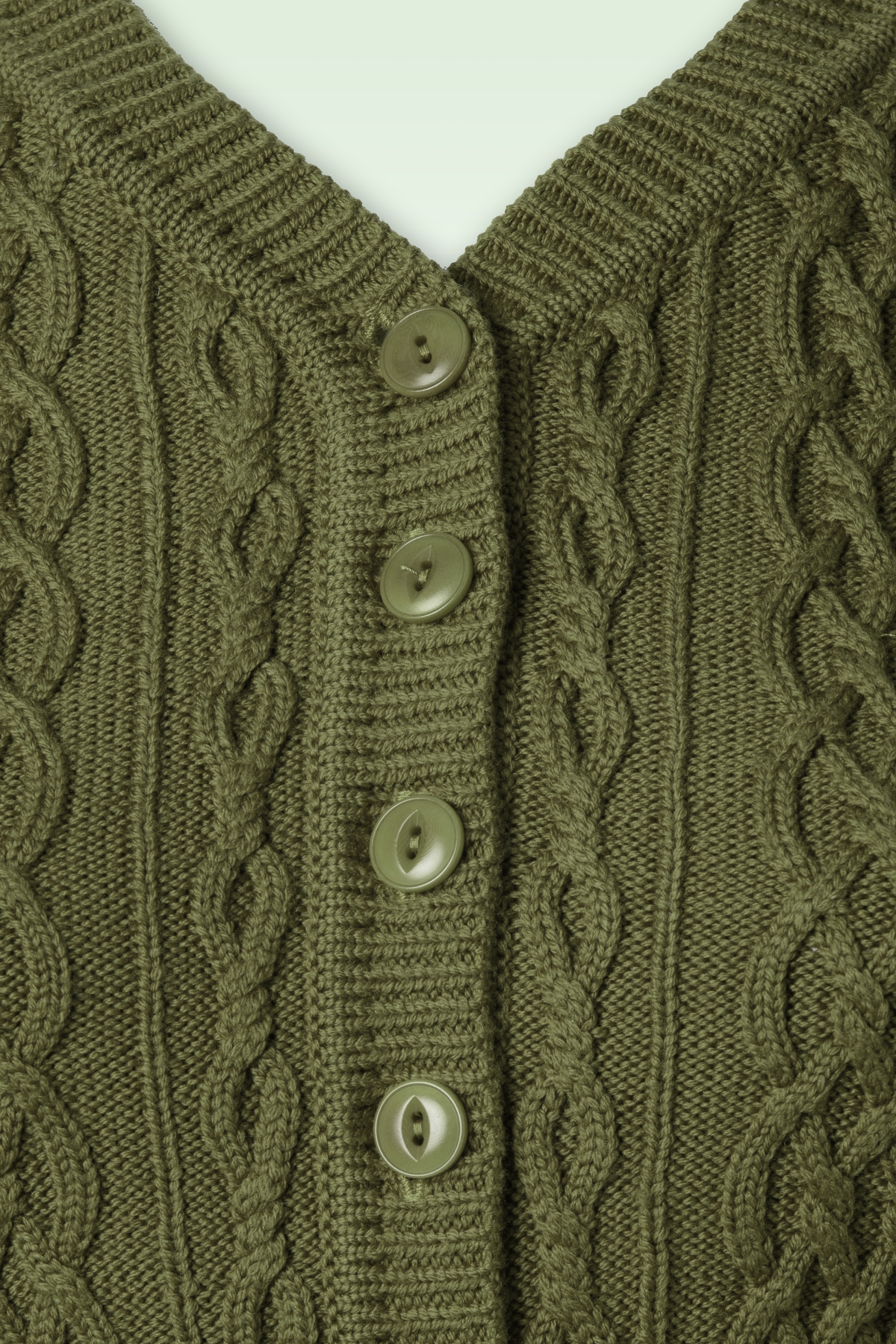 Emmy Design - The Ice Breaker cardigan in bosgroen 2