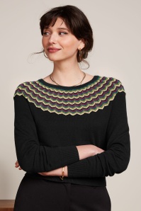 King Louie - Andie Woogie top in zwart