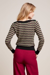 King Louie - Audrey Woogie top in zwart 5