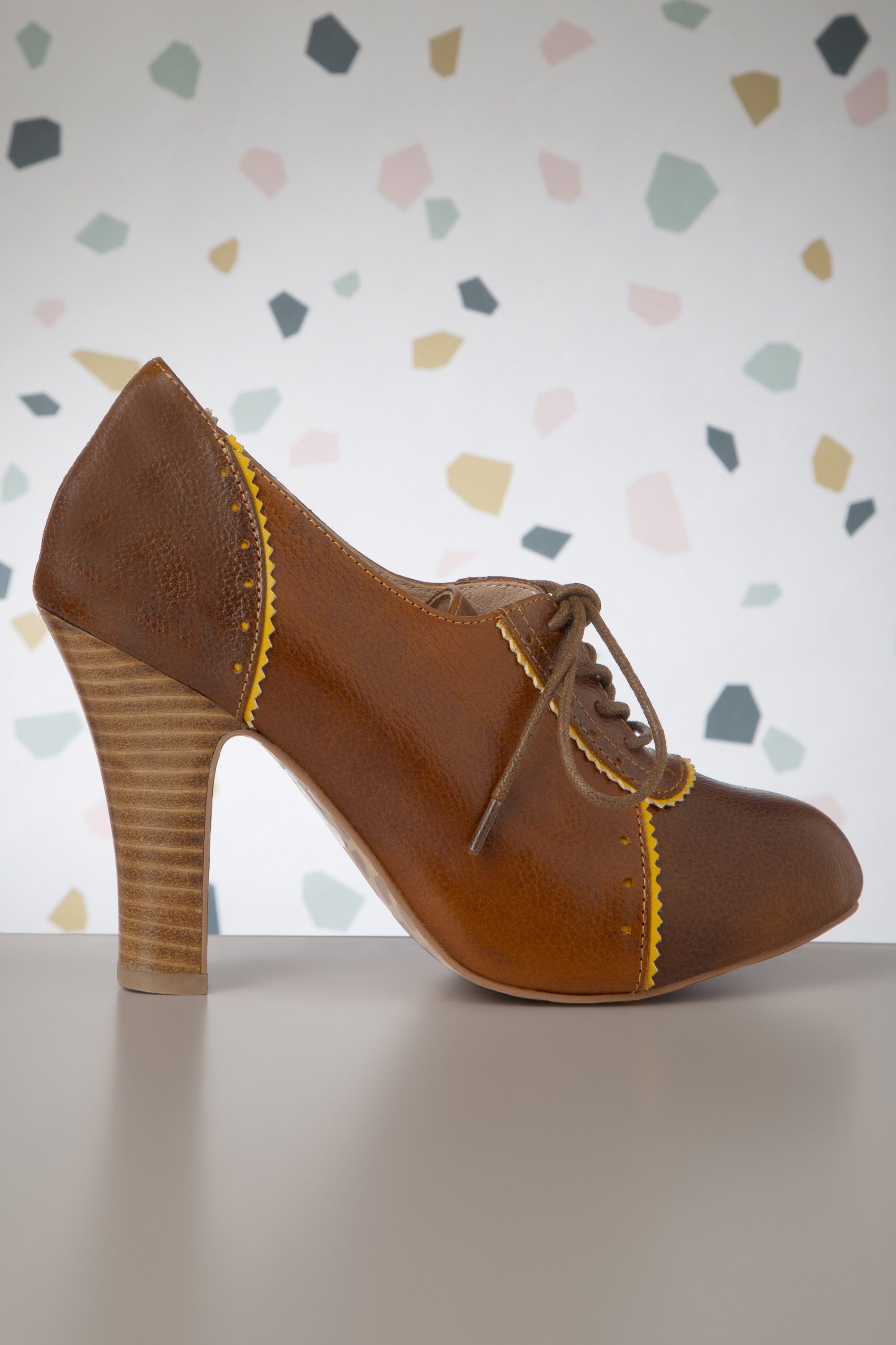 Lola Ramona ♥ Topvintage - June Moment in Time shoe booties in bruin 2