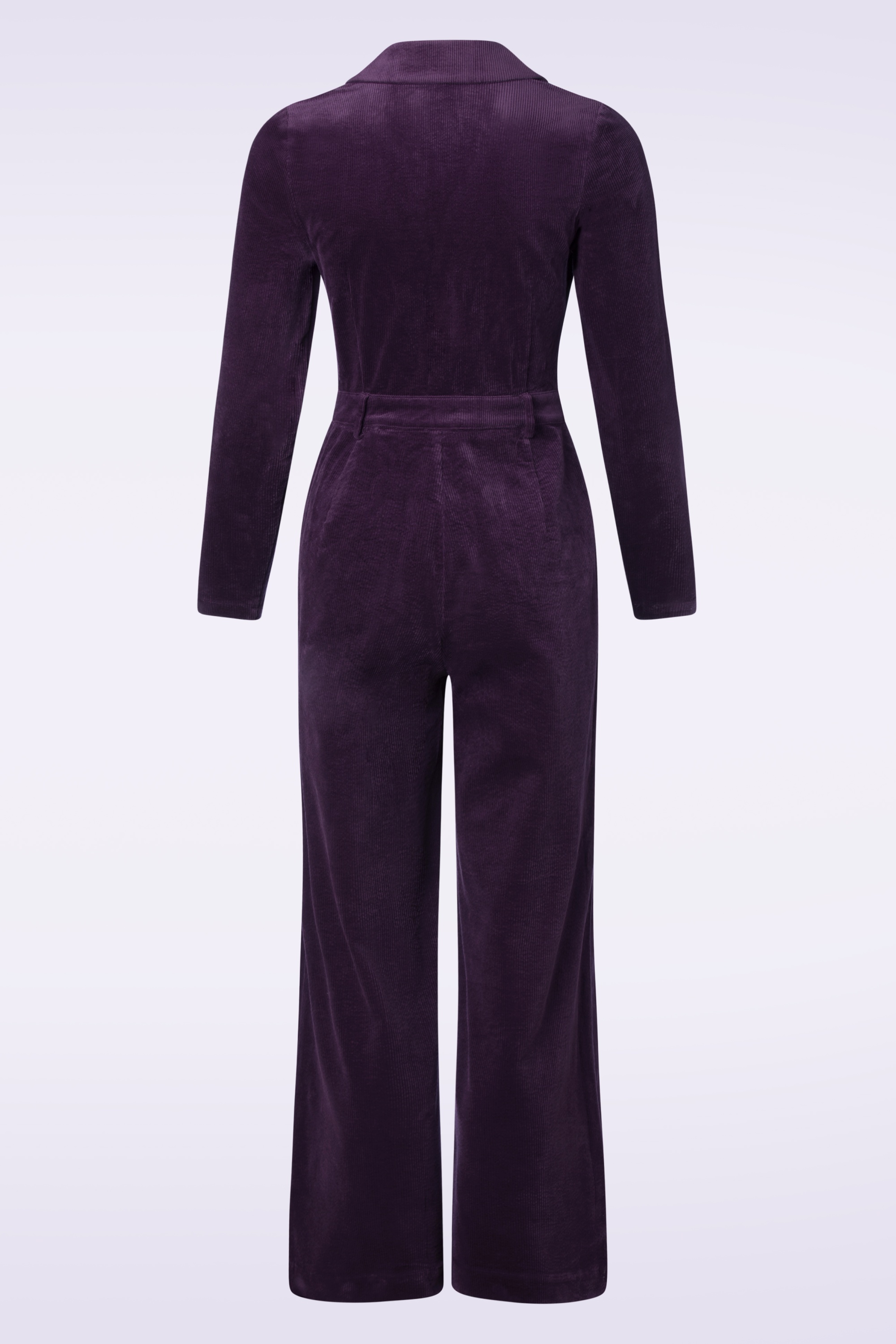 Surkana - Margot rib jumpsuit in paars 5