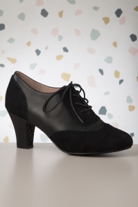 Lola Ramona ♥ Topvintage - Ava Timeless Elegance shoe booties in zwart 4