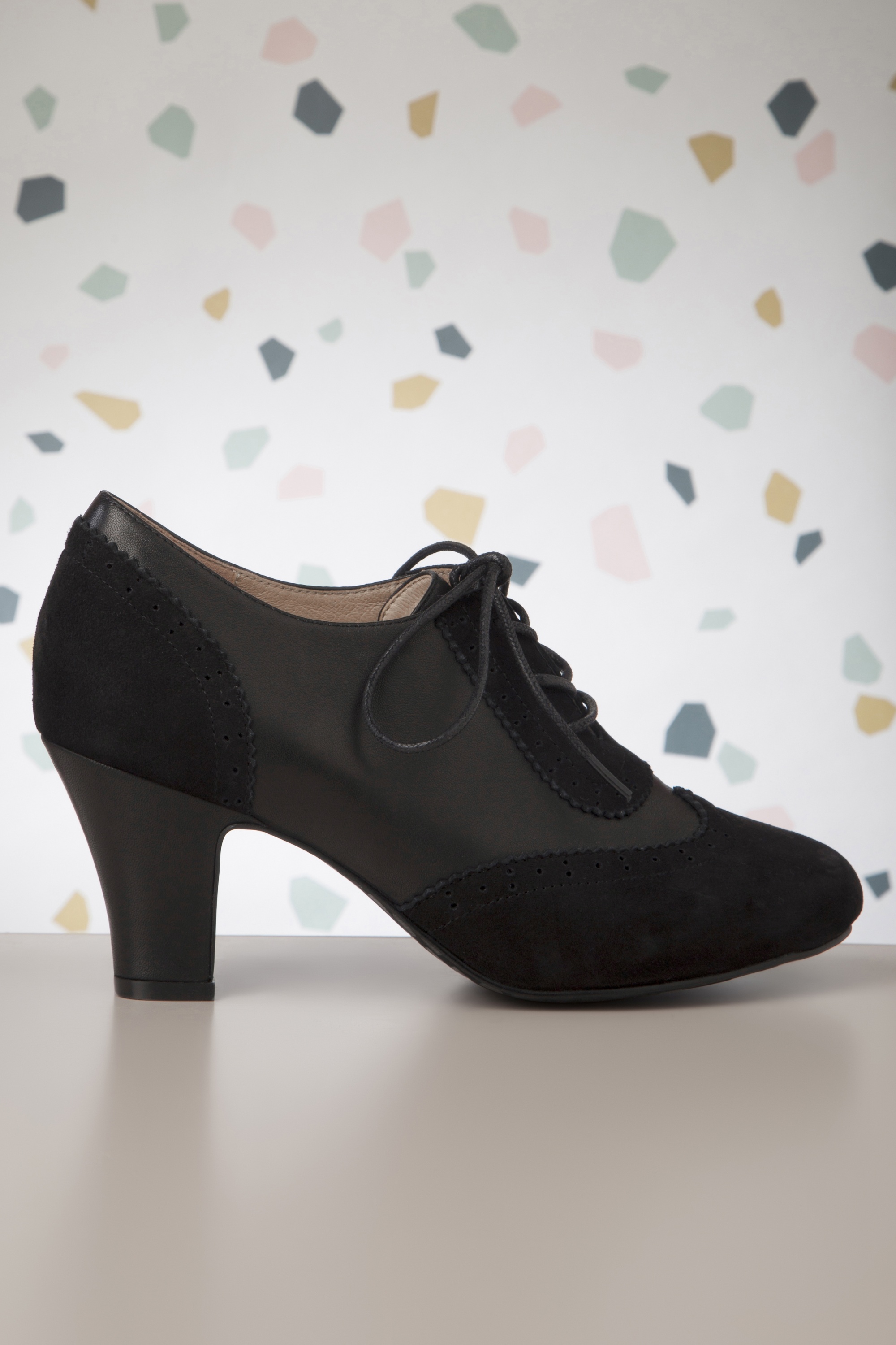 Lola Ramona ♥ Topvintage - Ava Timeless Elegance shoe booties in zwart 2