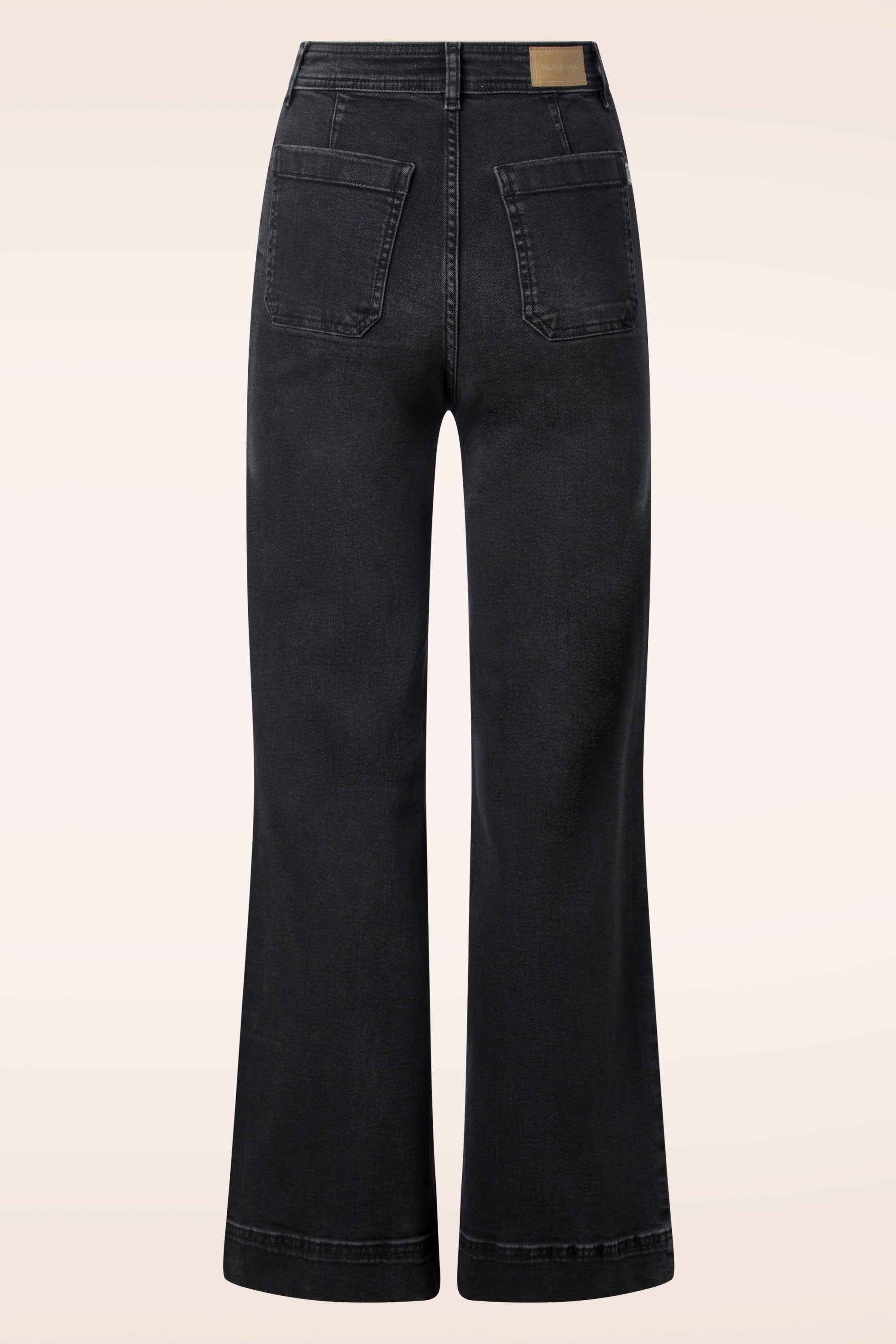 Surkana - Ryann jeans broek in zwart 5