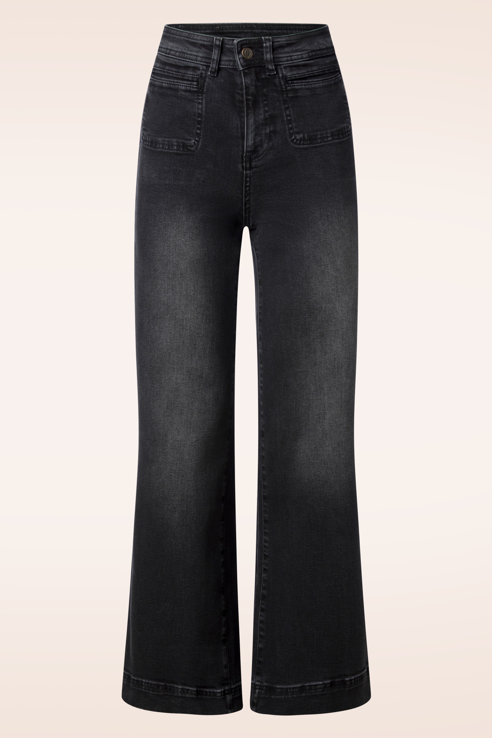 Surkana - Ryann jeans broek in zwart