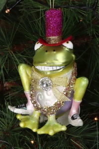 HD Collection - Frog Groom kerst ornament