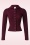 Emmy Design - The Notable merino wollen gebreide jacket cardi in flessengroen