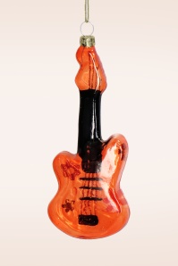 HD Collection - Retro Guitar kerst ornament 2