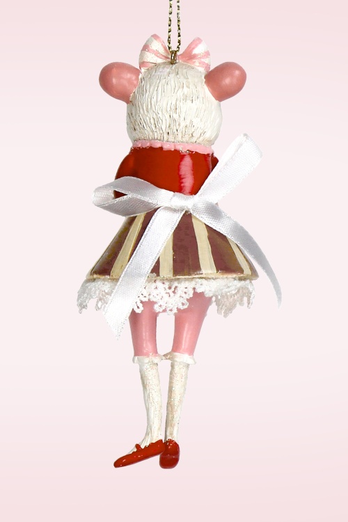 HD Collection - Mouse With Cake kerst ornament 2